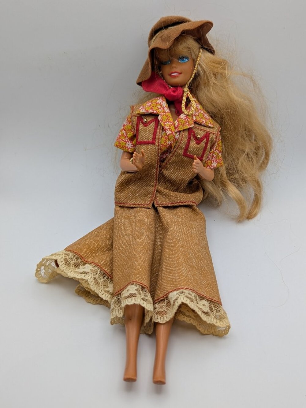 1980s Western Cowgirl Outfit Superstar Barbie Doll
